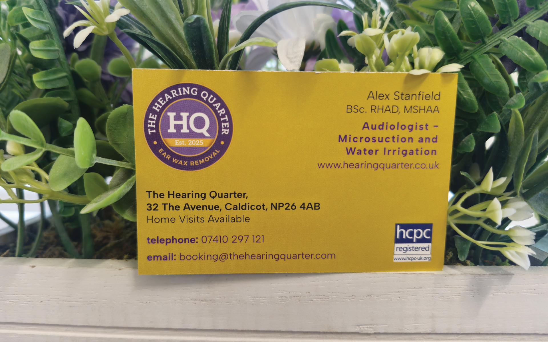 the-hearing-quarter-business-card